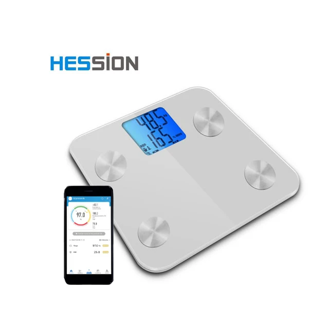 
scales digital weight and body fat scale body composition analyzer wireless digital bathroom smart scale 