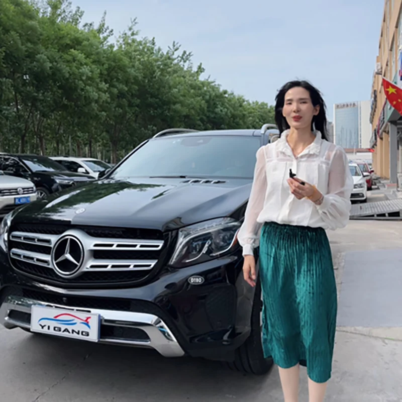 Mer cedes B enz GLS 450 4MATIC Luxury Edition 5-дверный 7-местный внедорожник высокоскоростной Подержанный автомобиль левосторонний привод бензиновый
