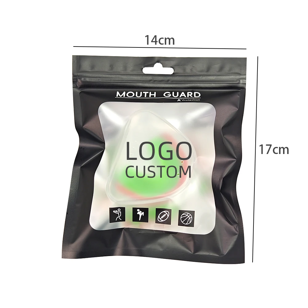 EVA Material Shark Teeth Tooth Guard Hot Fashion Healthy New Style LOGO Printing Protection Mouth Guard Braces