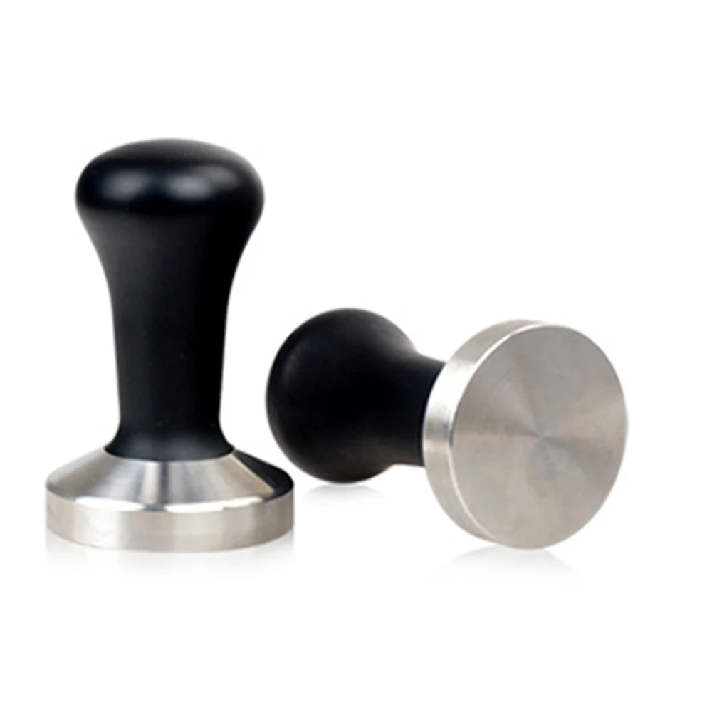 Custom Logo Aluminum Espresso Press Stainless Steel Base Coffee Tamper Machine