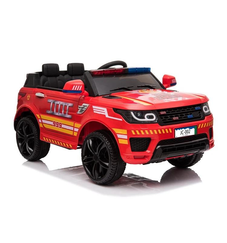 Advanced Technology  Kids Rc Police Vehicle Open Doors Electric 12 Volt Ride On Car For Kids
