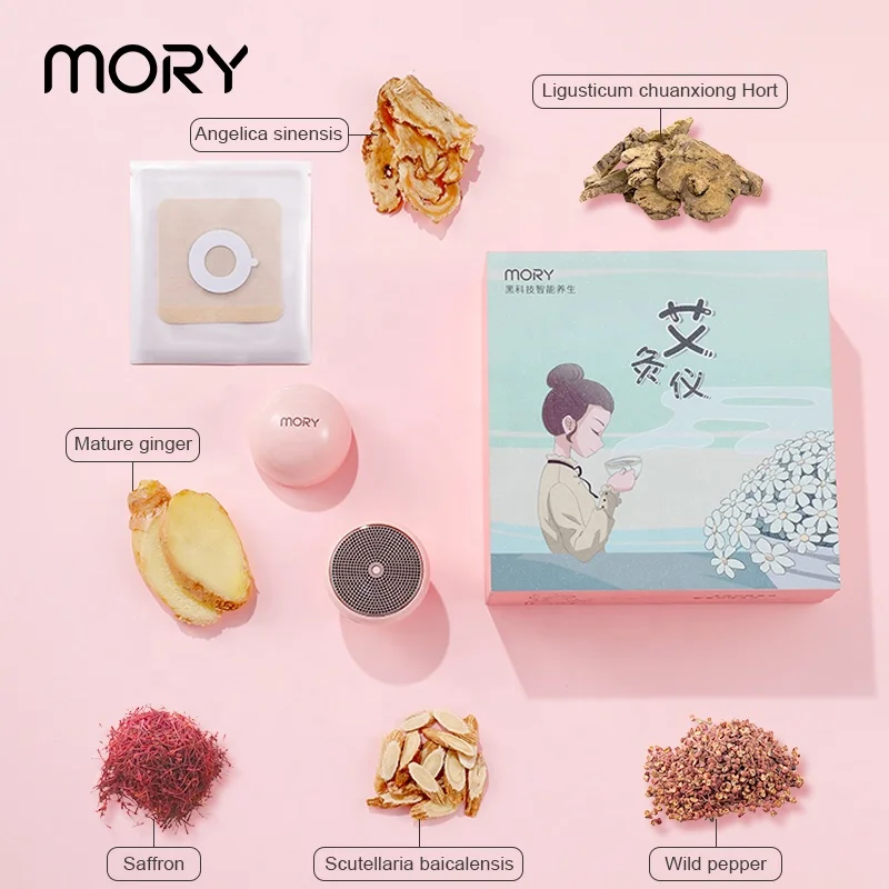 Convenience Safe Chinese Traditional Therapy Smokeless Moxa Moxibustion