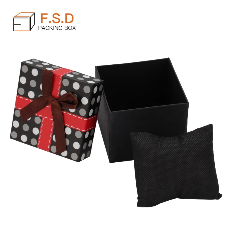 Factory Price Custom New Design Different Color Paper Watch Box Packaging