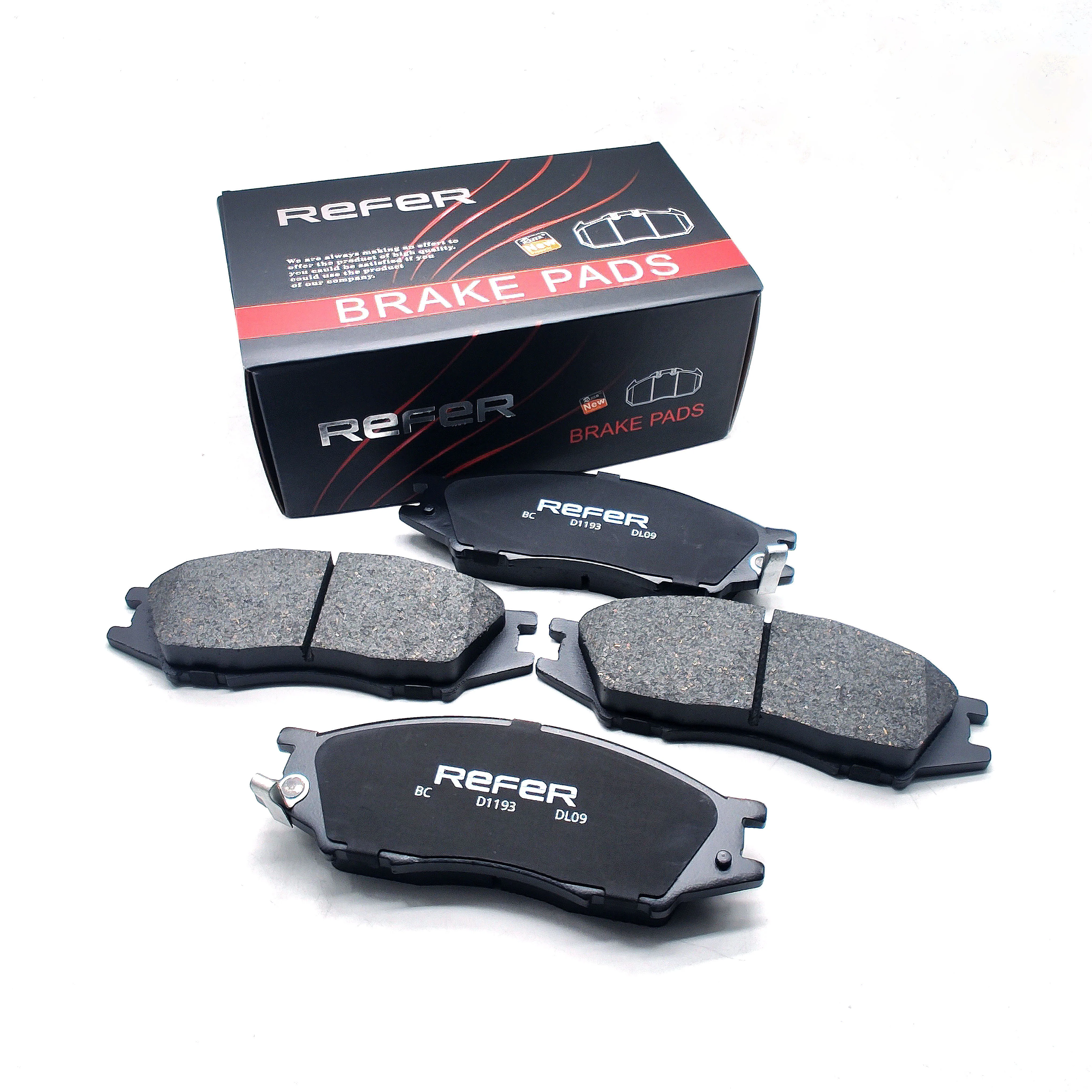 Auto Brake Systems Vehicle Ceramic Front Brake Pads Semi Metallic Brake Pads For FIAT 500L OPEL COMBO RAM PROMASTER CITY