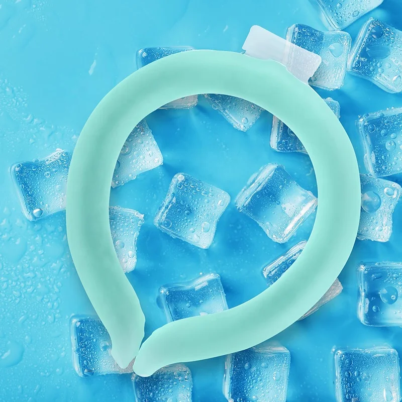 neck cooling tube cold pack neck cooling ring kids ice pack wrap customized for pets and people neck cooler