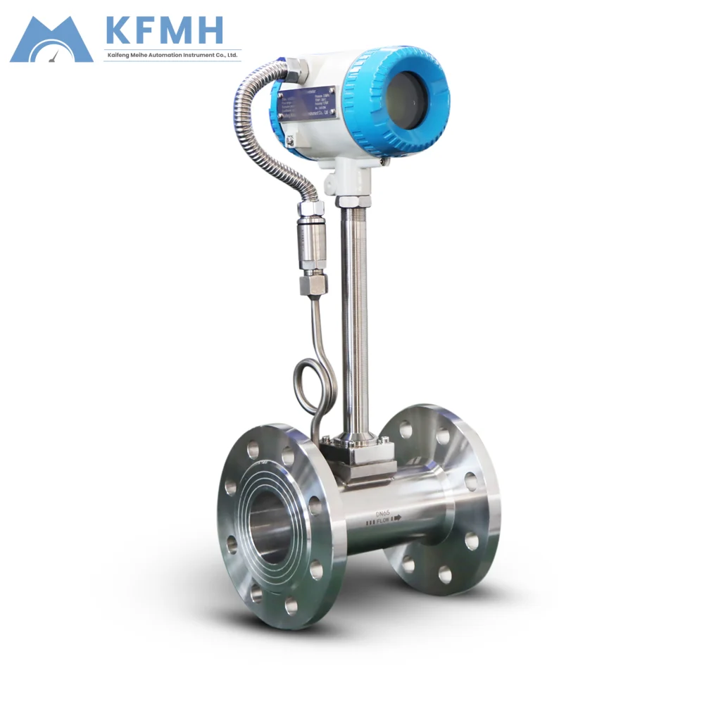 High Pressure 4.0MPA Flange Connection Steam Gas Vortex Flow Meter