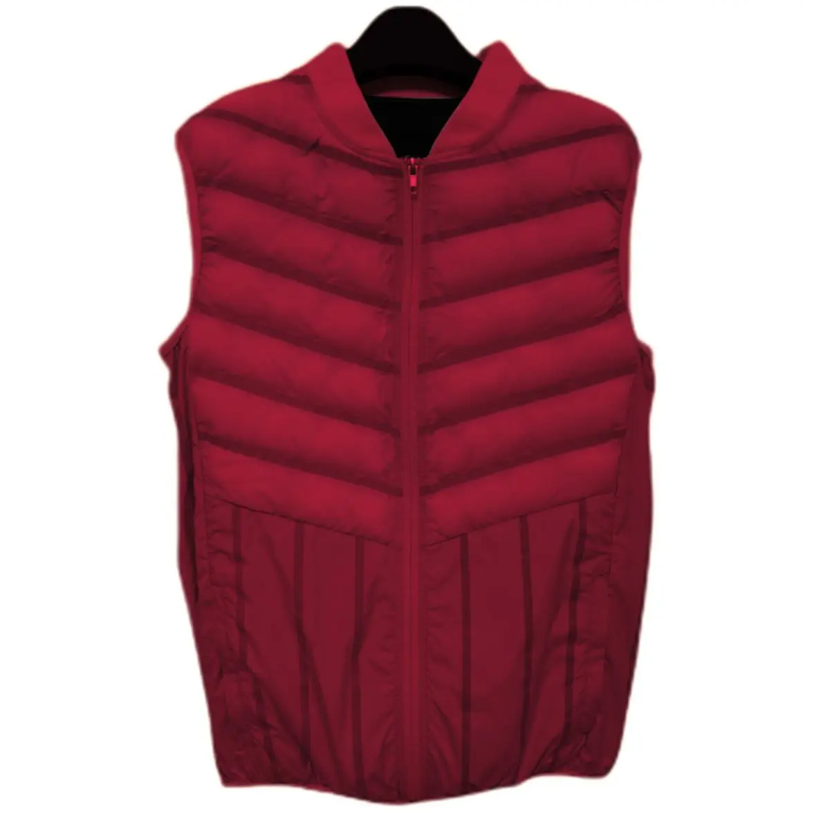 Элегантный Однотонный мужской зимний теплый жилет