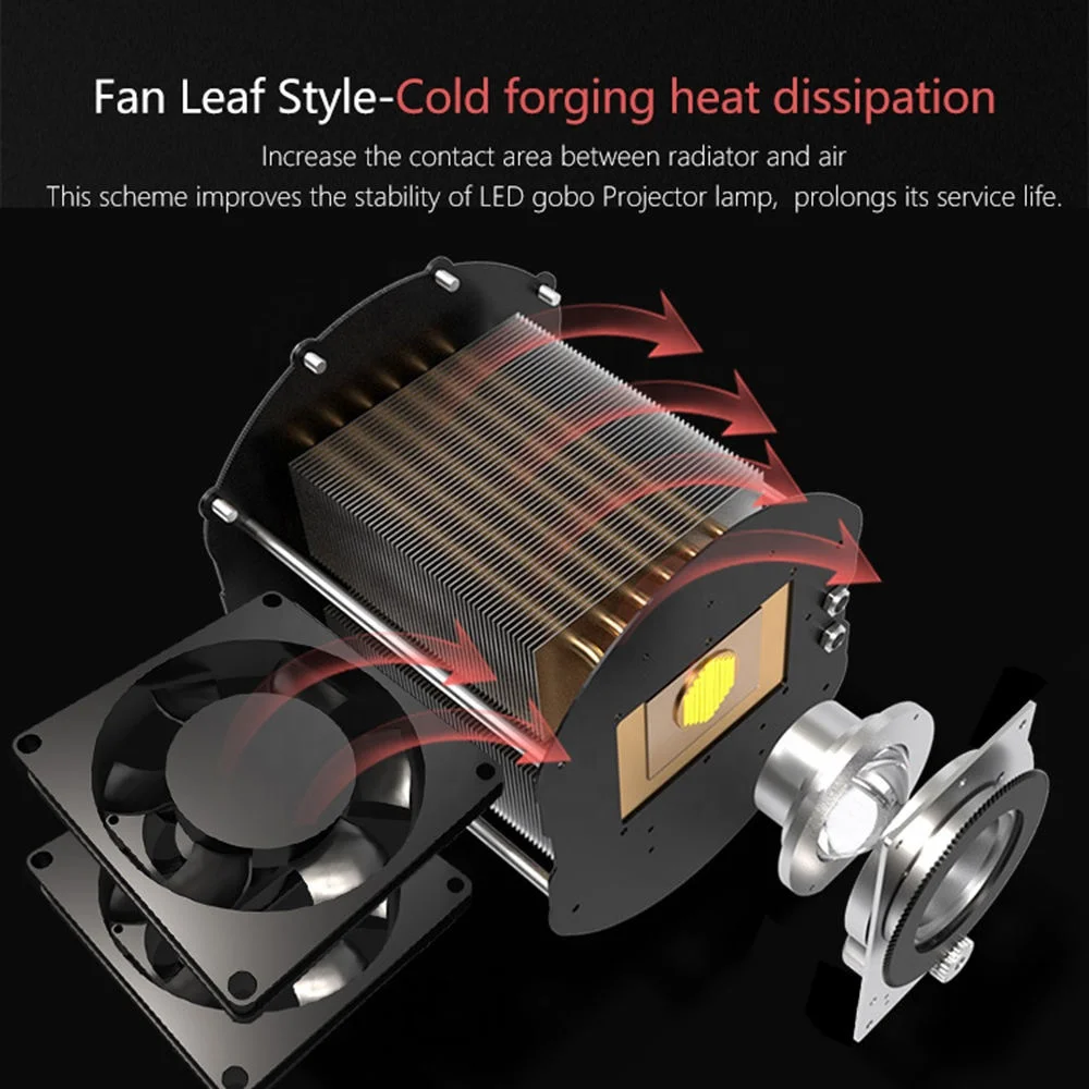 150W gobo projector Hot in the market Floor Projector light IP20 USA Korean KC CE certification logo projector