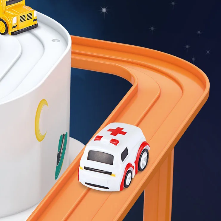 2024 Kids space orbit adventure toy diy educational space car adventure toy