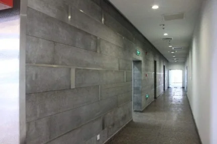 
High density grey accoustic cement paneling wall fiber partition sheet 