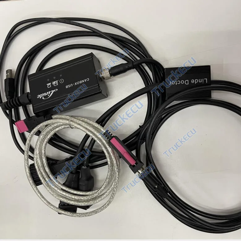 for Linde Forklift truck Diagnosis Scanner tool Linde CANBOX doctor Pcan Peak pathfinder lsg Diagnostic Tool