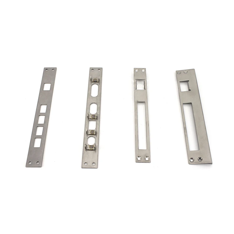 Factory sale Steel Material Door Lock Strike Plate Lock parts accessories