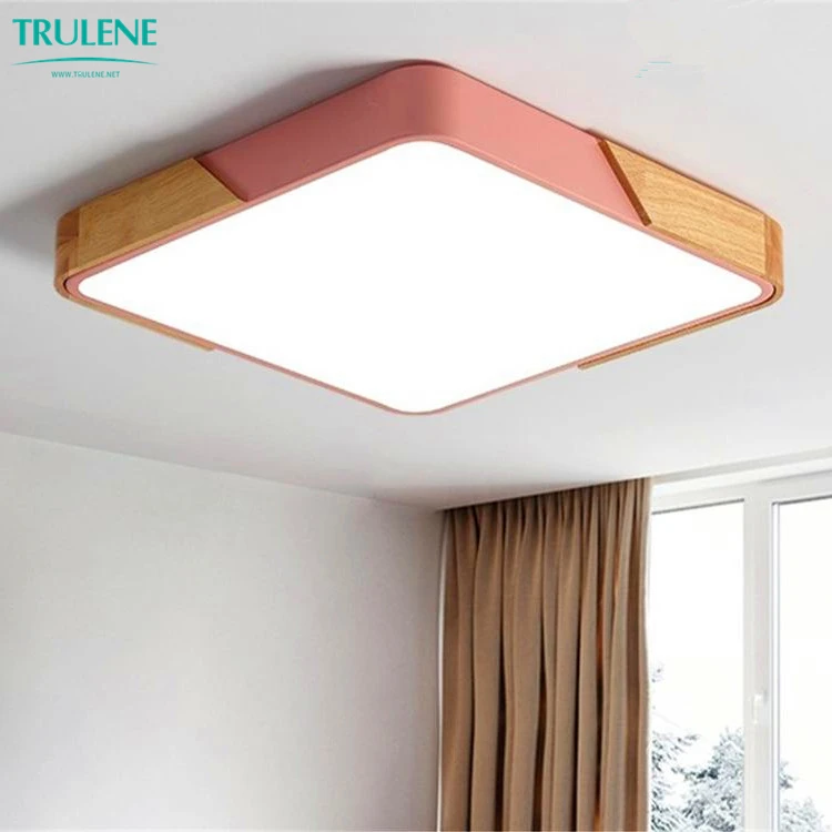 Living room 36/54/72W LED ceiling lighting square modern mounted restaurant bedroom ceiling lights chandeliers