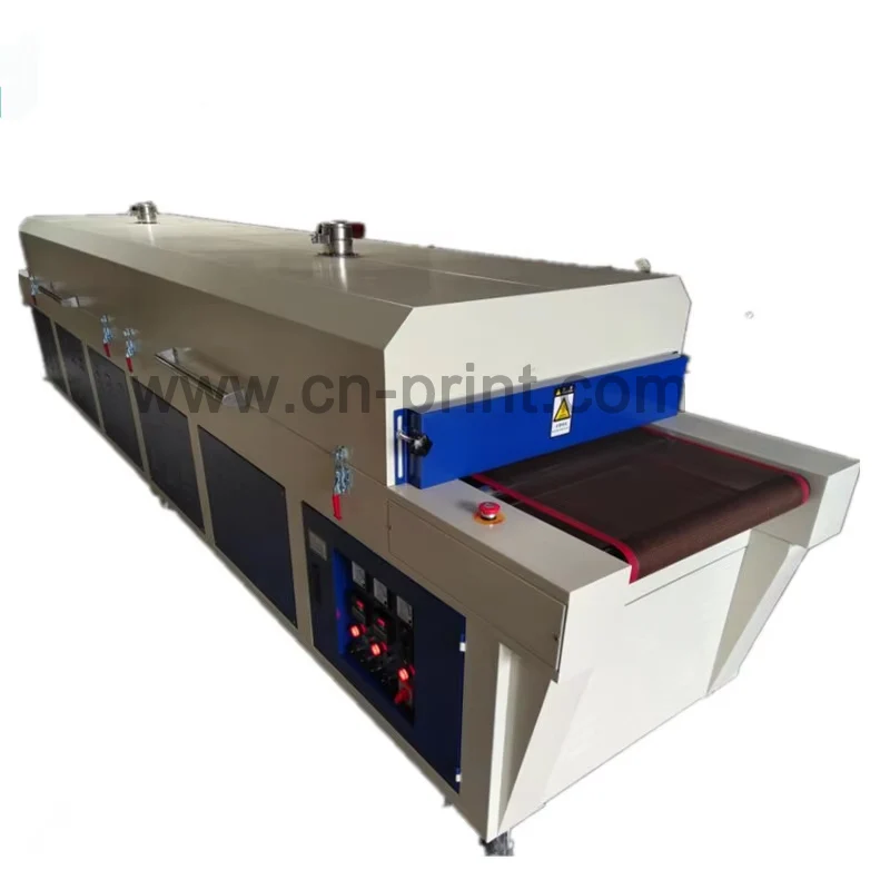 LC Brand Infrared paint dryer hot air curing machine shrink tunnel IR drying shrinking tunnel