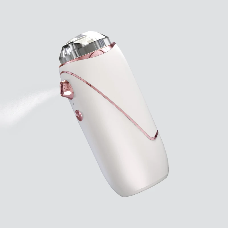 Handheld High Pressure Oxygen Injection Facial Nano Sprayer Face Water Spa Airbrush Skin Moisturizing Steamer Usb OEM Ionic 5V