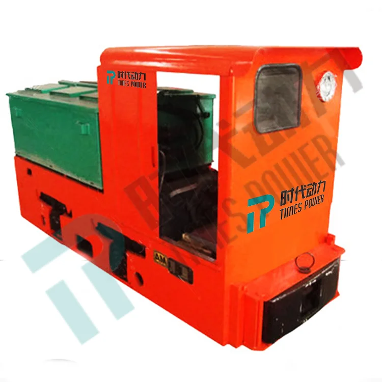 TimesPower Made in China Explosion-proof battery locomotive sale Narrow Gauge mining electric locomotive