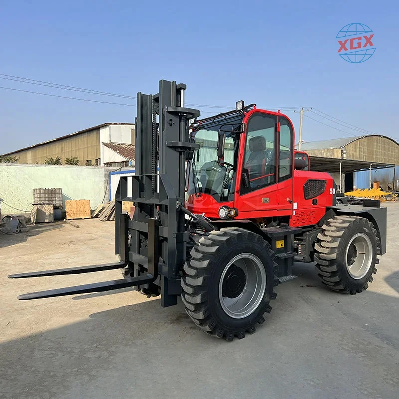 High quality Secsun 4X4 articulated off-road forklift 1.5 ton for sale
