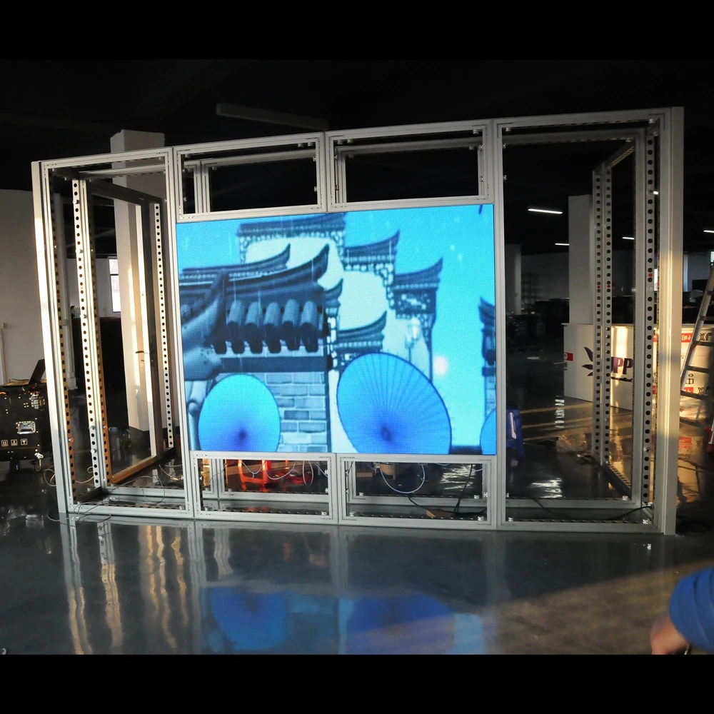 Trade Show Exhibition Booth LED Video Display Screen Wall