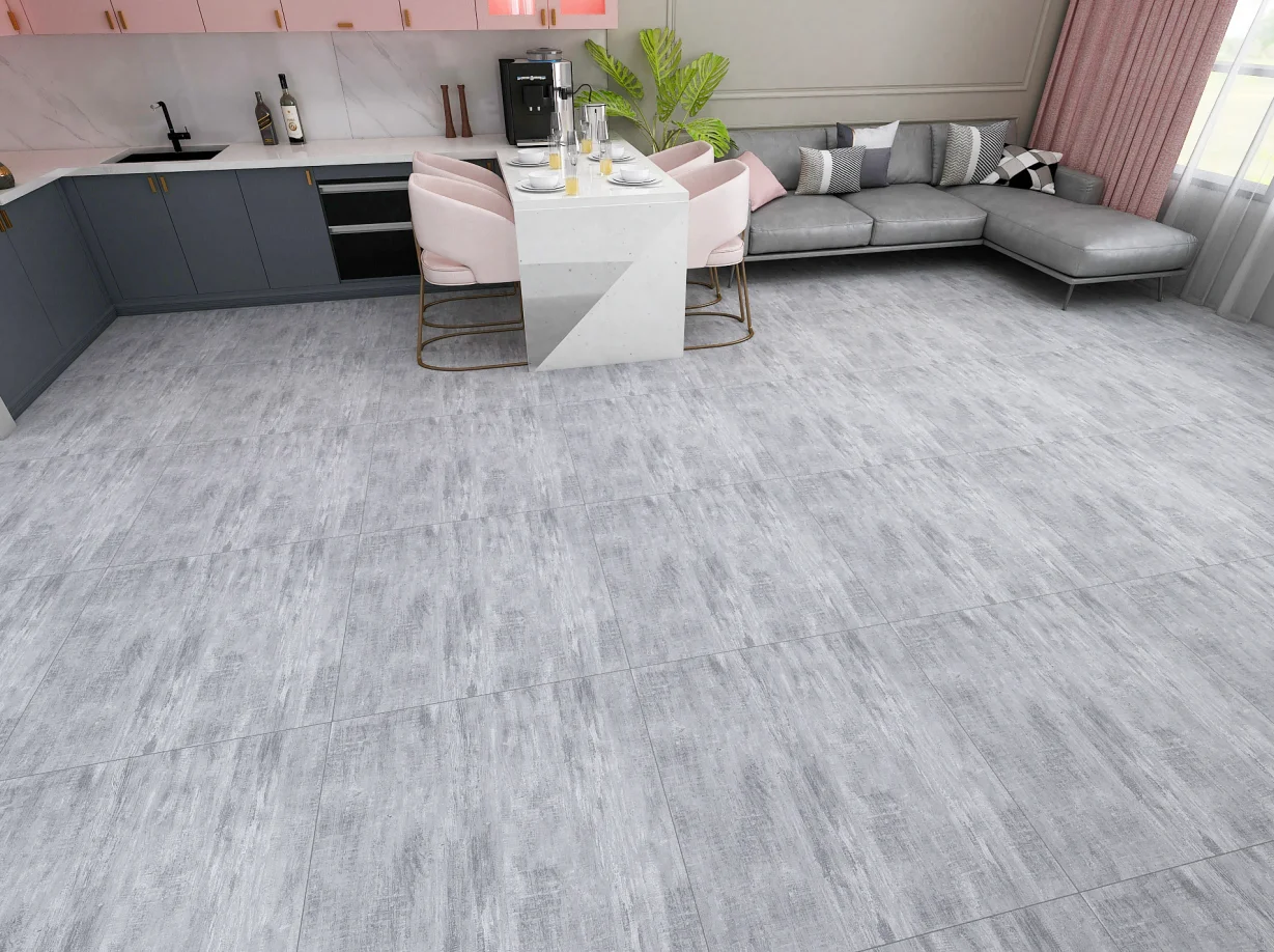 1.8/2.0mm Waterproof Peel and stick plastic flooring pvc self adhesive flooring square vinyl floor tiles