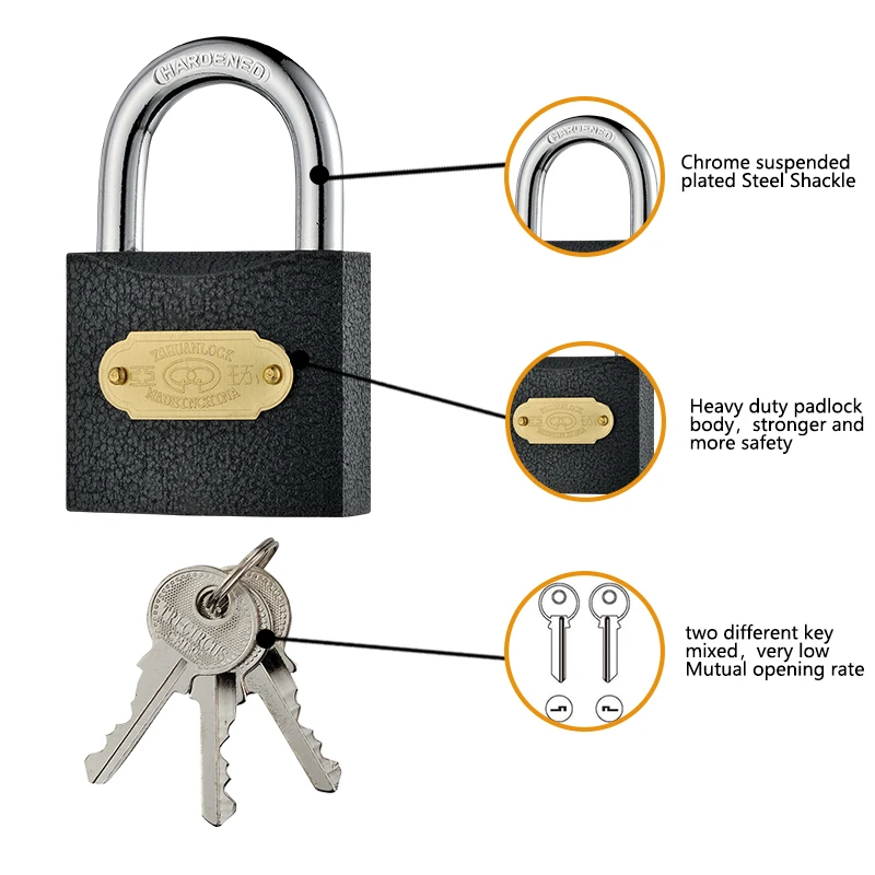 New design high quality padlocks and keys in bulk globe padlock for wholesales
