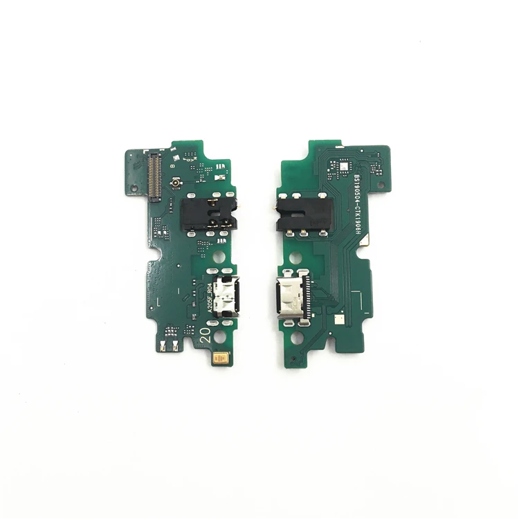Cellphone Parts charging port Board Replacement For Samsung Galaxy A20 A205 USB Charging Charger Dock Port Connector Flex