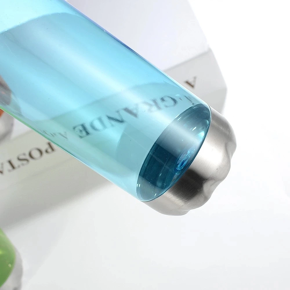 
BPA Free 750ML Cheap clear plastic water bottle Custom Logo Gifts Sports plastic bottle water 