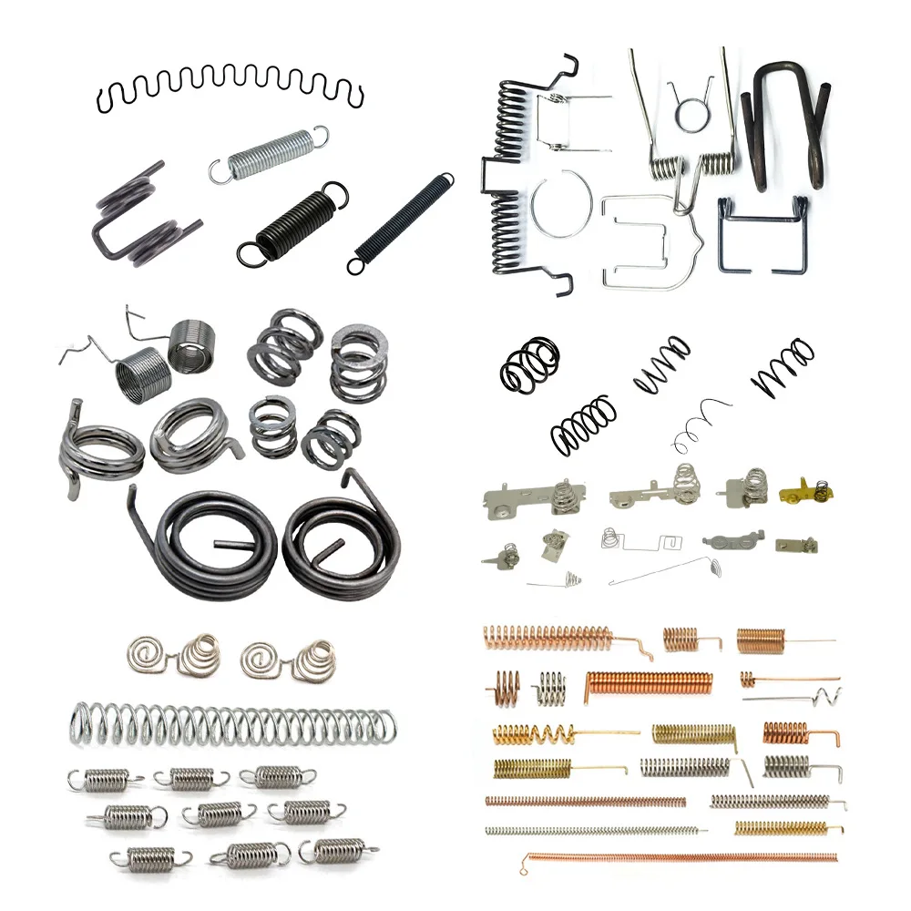 Costom Galvanized Coil Cars Copper Custom Cabinet Compress Stainless Gas Carbon Iron Springs for Small Extension Iron Springs