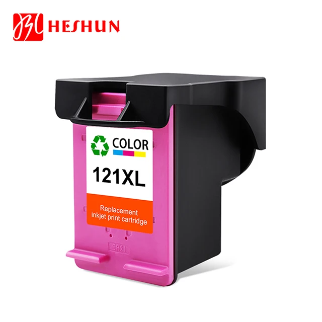 Высококачественный картридж Heshun 121XL 121 XL Remanu для Deskjet D1620/D1630/D1658/D1660/D1663/D1668/D2530/D2545/D2560/D2563
