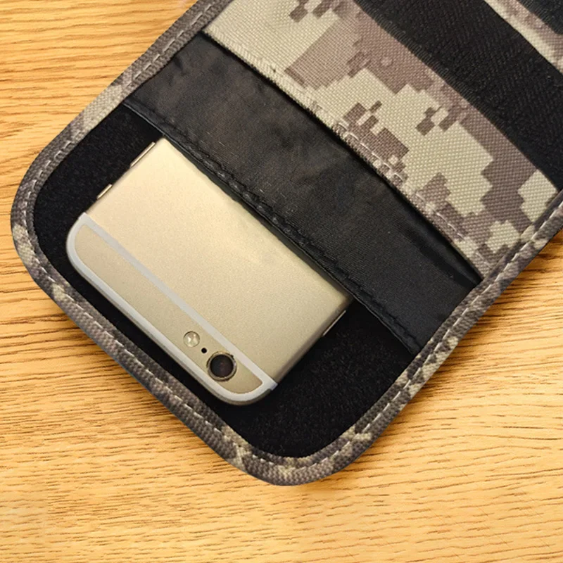 Faraday Bags for Phones Key Fob Signal Blocker Signal Blocking Faraday Pouch Cell Phone Signal Jammer Anti-Theft Pouch Cage
