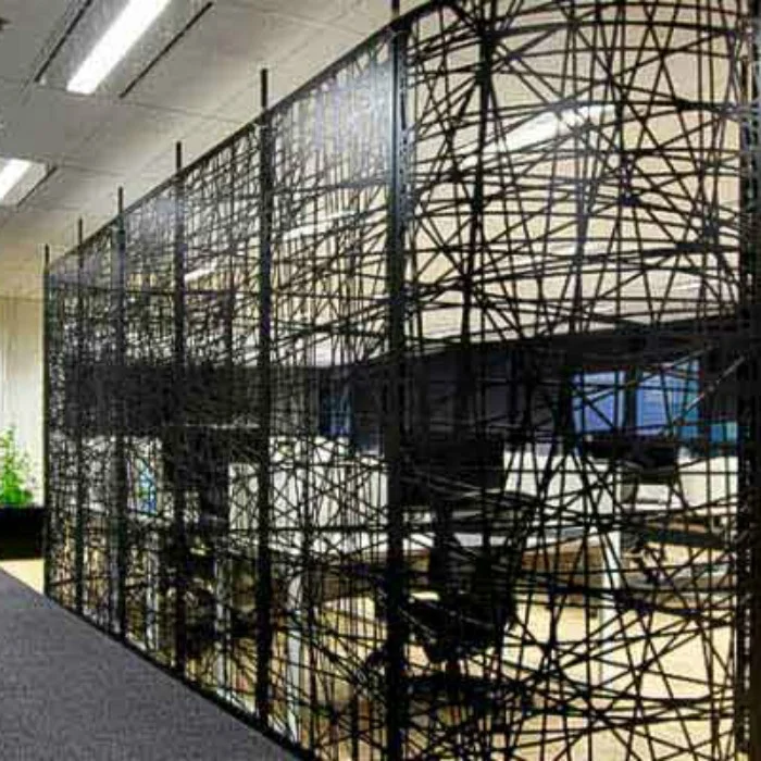 Keenhai Modern Room Divider Separate Partition Wall Laser Cut Metal Screen