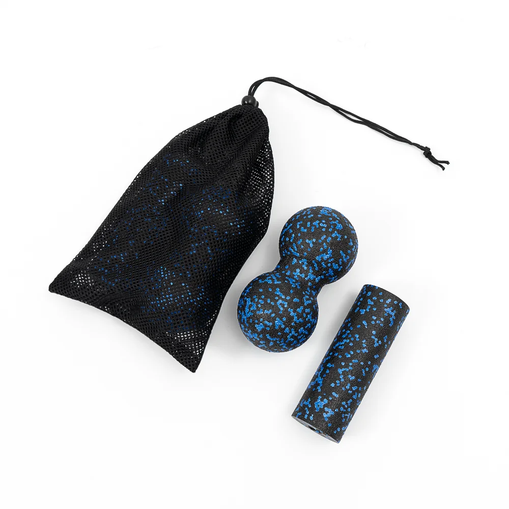 Wholesale Price 3 In 1 Epp Fitness Yoga Massage Ball Foam Roller Set For Muscles