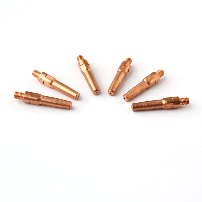 M8 1.2mm cucrzr contact tip for 500A mig welding torch