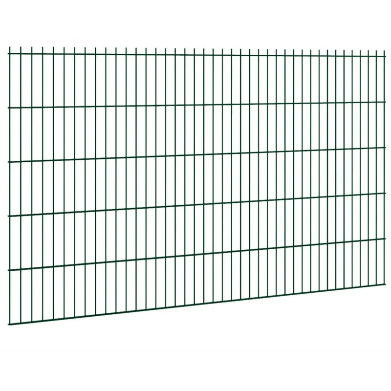 50x200mm 2D Fence Wire Panel Double Horizontal Wire Welded Fence - 868/656/545 Sports Ground Iron High Security Fence