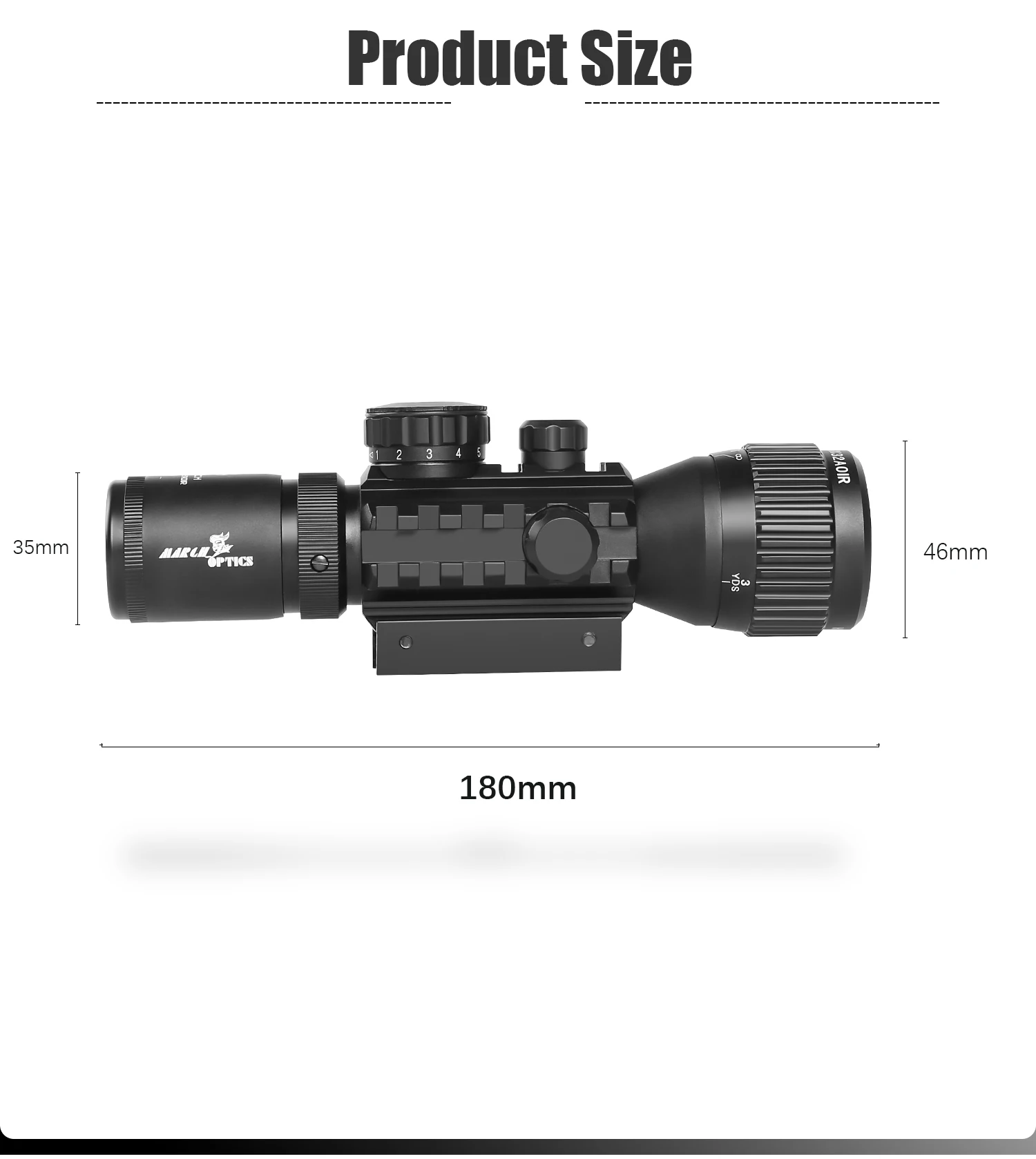 Оптовая продажа HK3-9X32AOIR стеклянный охотничий прицел Ffp тактический дальний спортивный для охоты на открытом воздухе