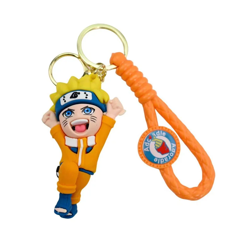 Wholesale  hot Selling Cartoon Anime Kakashi Keychain  PVC doll Keychain
