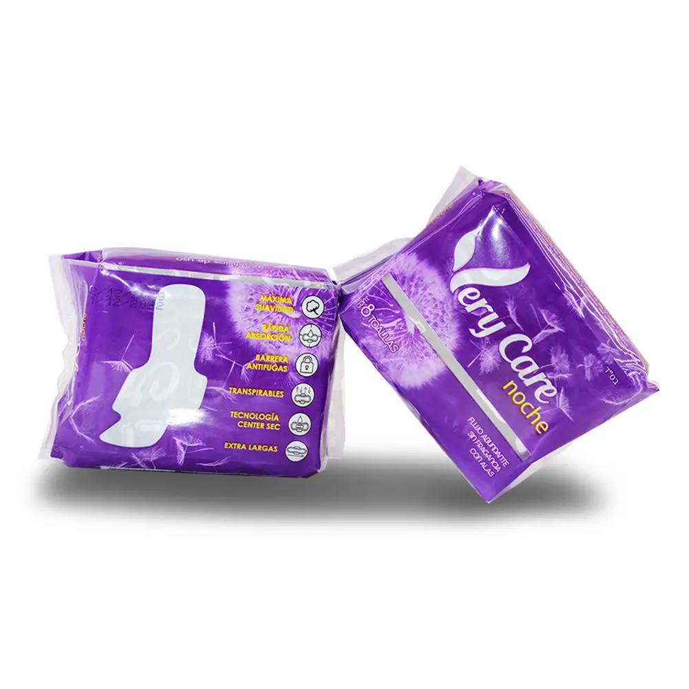 Disposable Organic Cotton Pads With Brand Name Sanitary Pad For Women