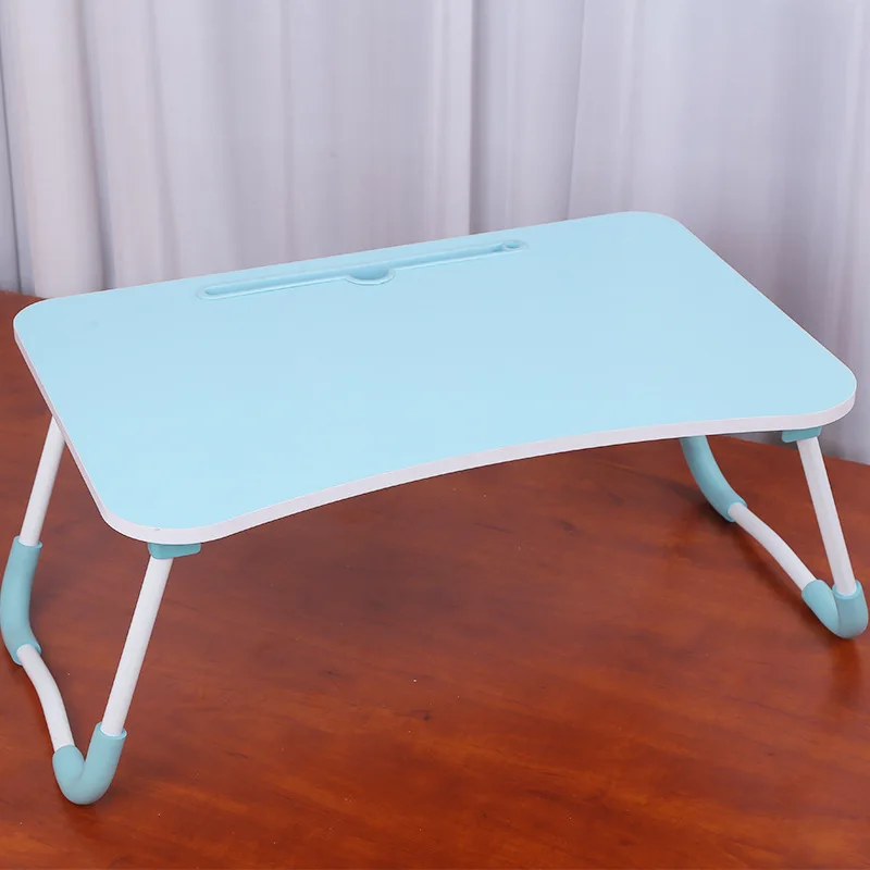 Folding Small Bed Serving Portable Laptop Stand Adjustable Bed Tray Table Home Work Use Notebook Stand Desk
