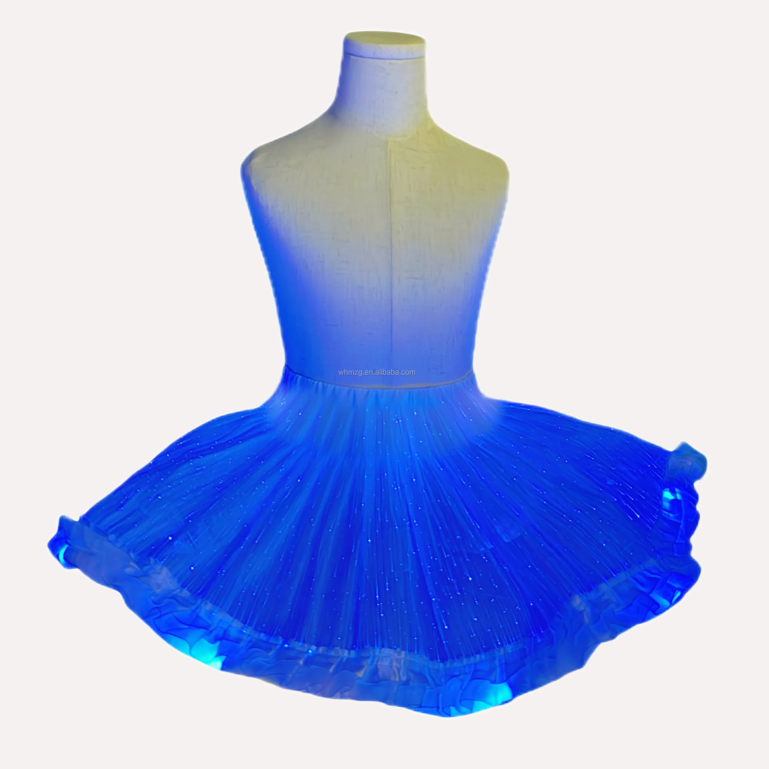 Versatile LED Tutu Dress Children Base Dress luminous clothes fiber optic clothing With Stage Performance Show Party
