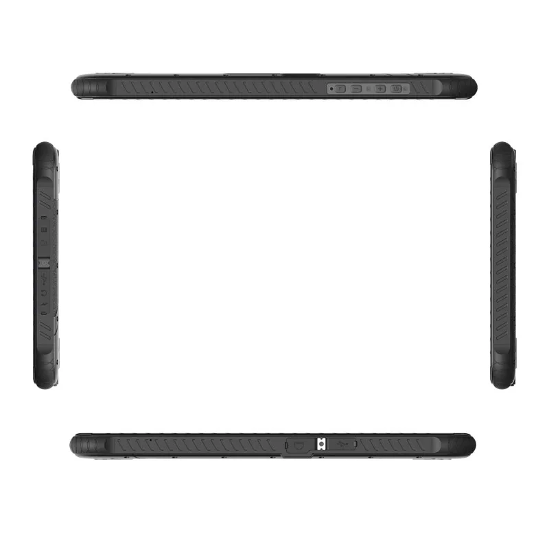 UTAB R1022 10 Inch Biometric Fingerprint Scanner Front NFC Reader IP65  Waterproof Android rugged tablet pc