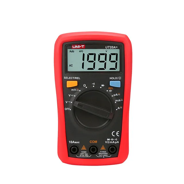 Factory direct  Profesional youlede Uni t UT33A+ digital auto range multimeter brands