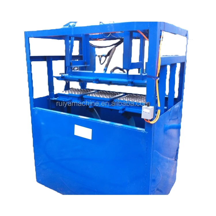 small paper egg tray machine/semi-auto egg tray making machine/low invest egg cartons machine