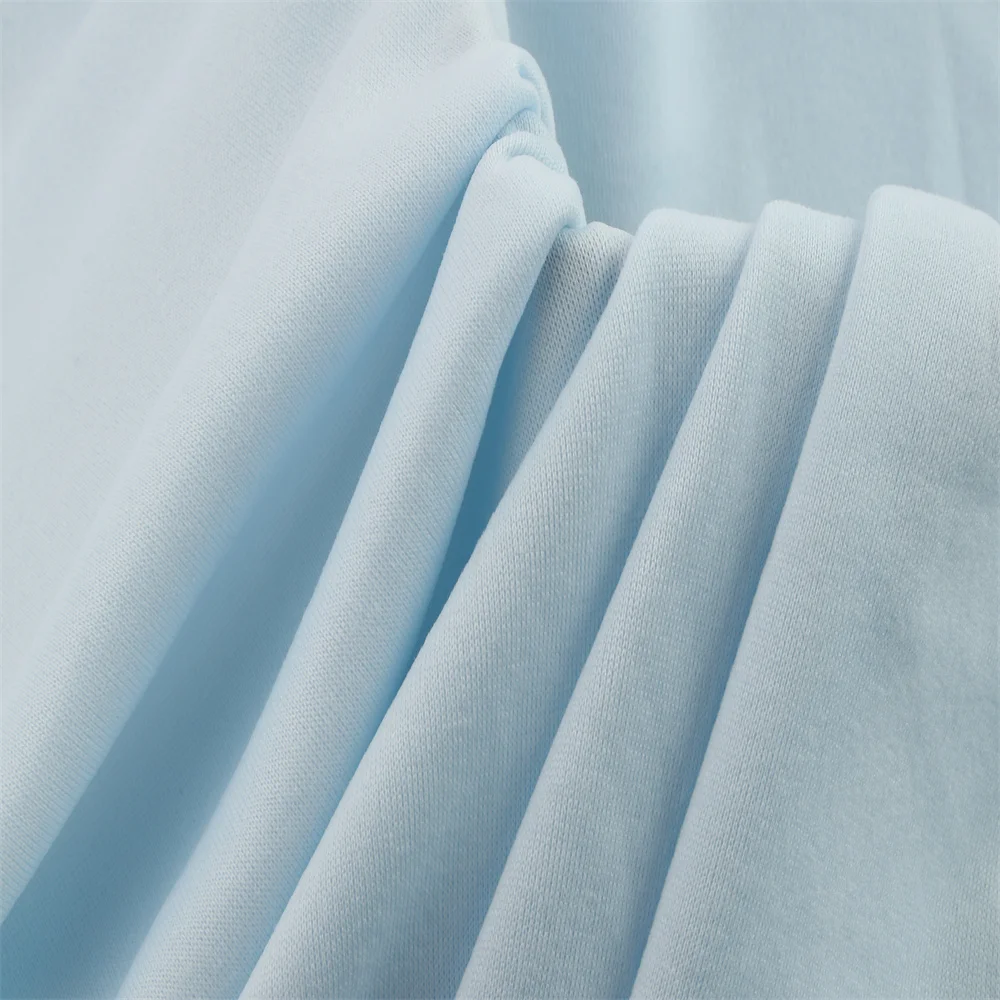 ZM001Sample Order Polyester Fabric Hoodies Suits Couple Set Fabric Fast Shipping Fleece Sweat Fabric