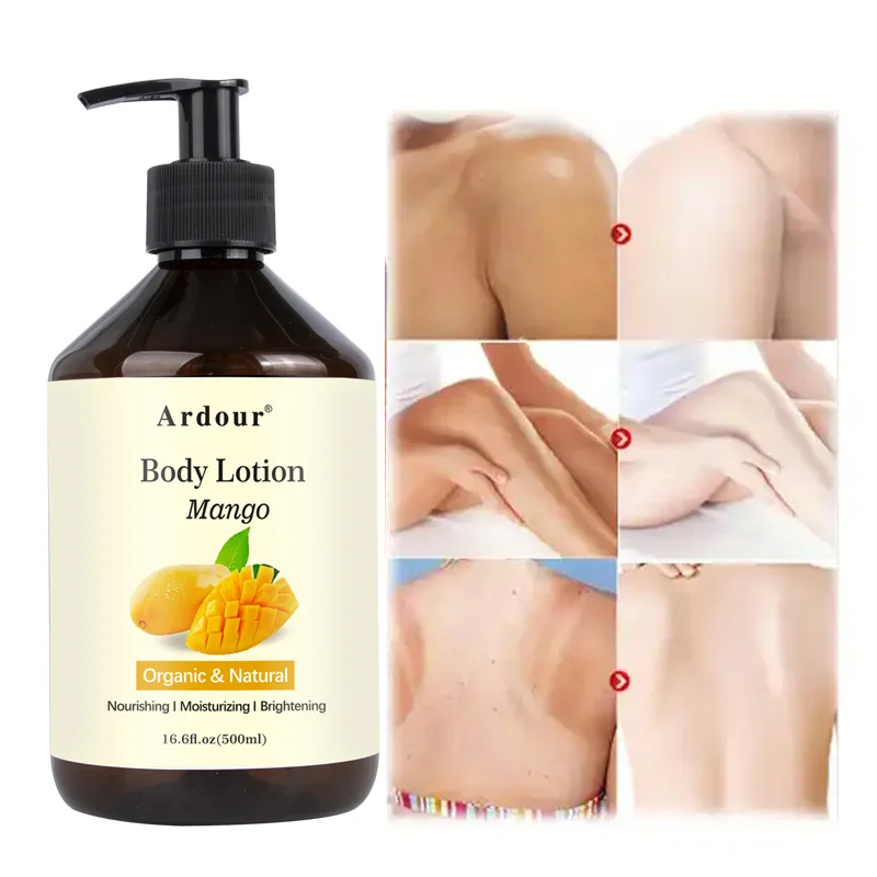 Ready To Ship Refresh Fruit Body Care Lotion Skin Care Hydrating Mango Body Cream Butter Lightening Whitening Moisturizing