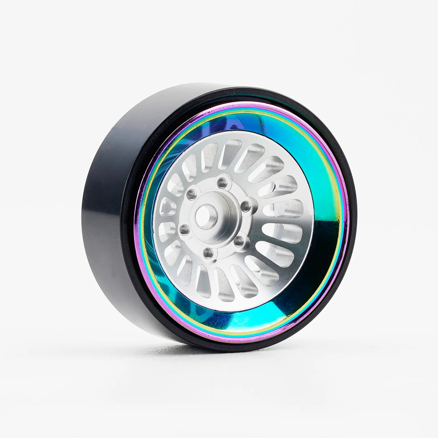 1.3 Aluminum Beadlock Wheel Rims for TRX4M Stock Tires 1/18 RC Crawler TRX4M FCX24 SCX24 AX24 TRX4M Upgrades