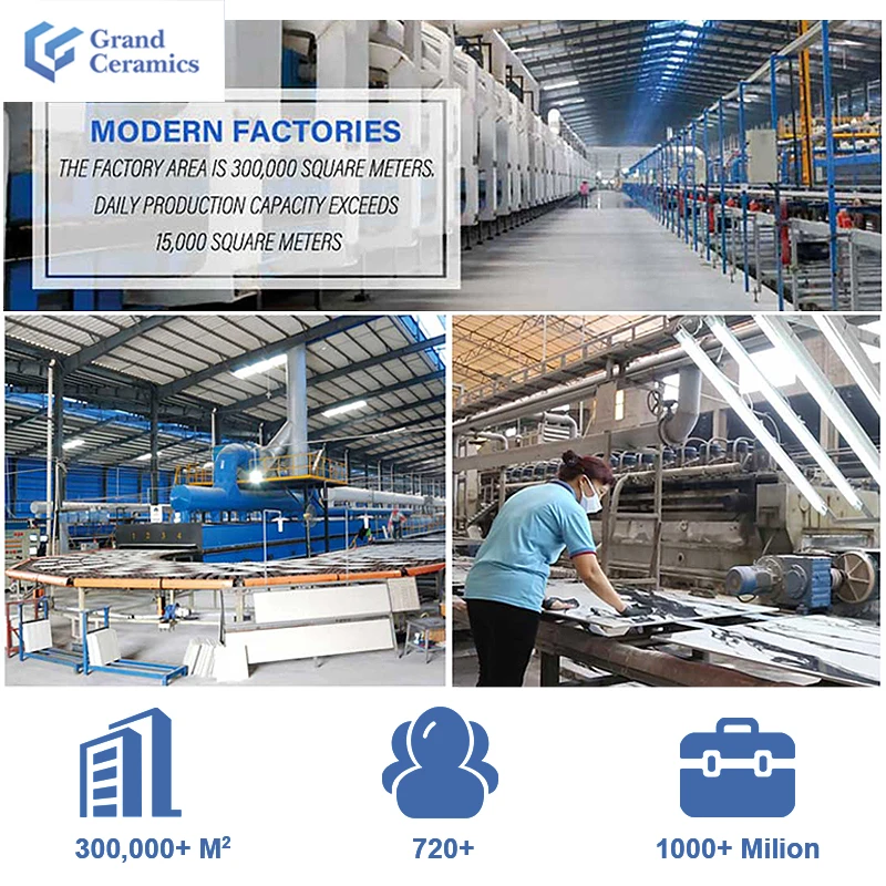 
Glossy Dark marble look 1200x600 mm polished glazed porcelain floor tiles 