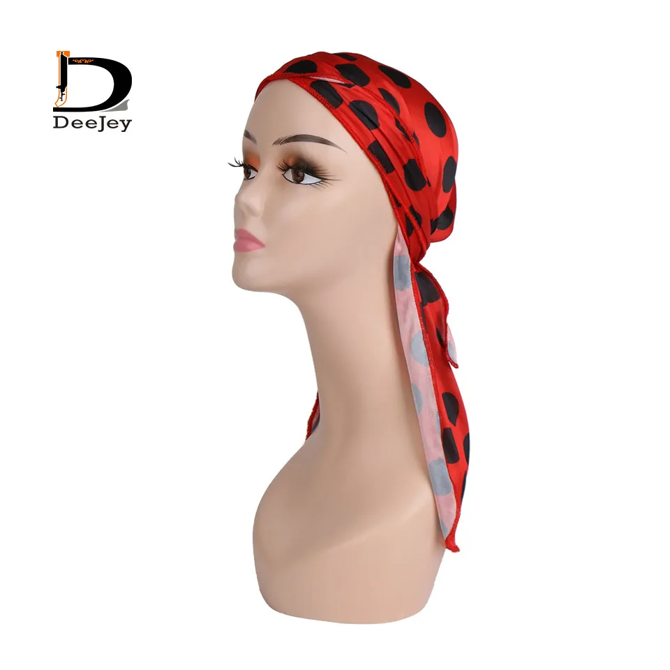 Custom Design Durags Fashionable Unisex Polyester Durag for Men