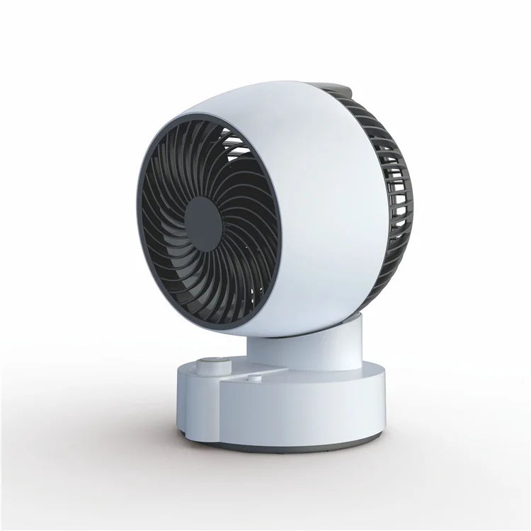 2024 New Arrival Table Air Circulation Fan 7m/s Strong Wind Auto Swing Circulator Fan