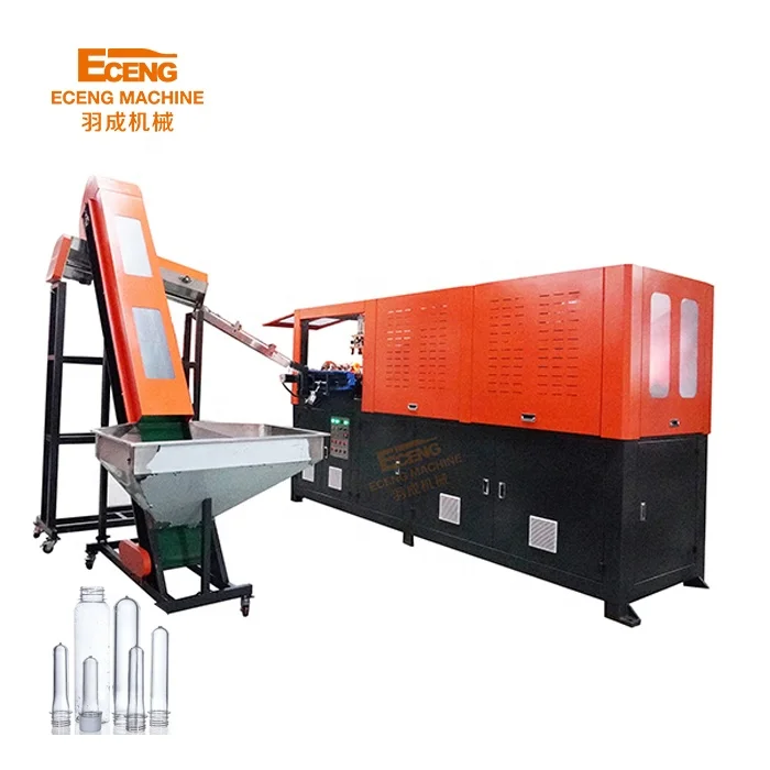 3 Cavity 4500BPH high speed production fully automatic Pet bottle blowing machine Eceng Q4500
