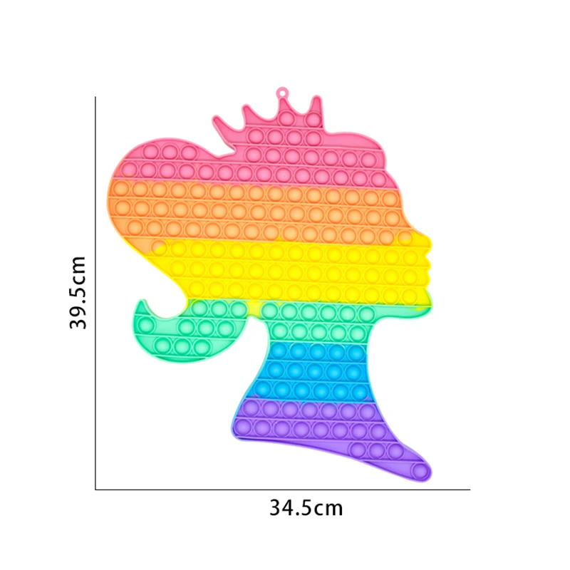 Cheap Silicone push pop fidget toys bubble sensory pop itting Fidget toys for kids