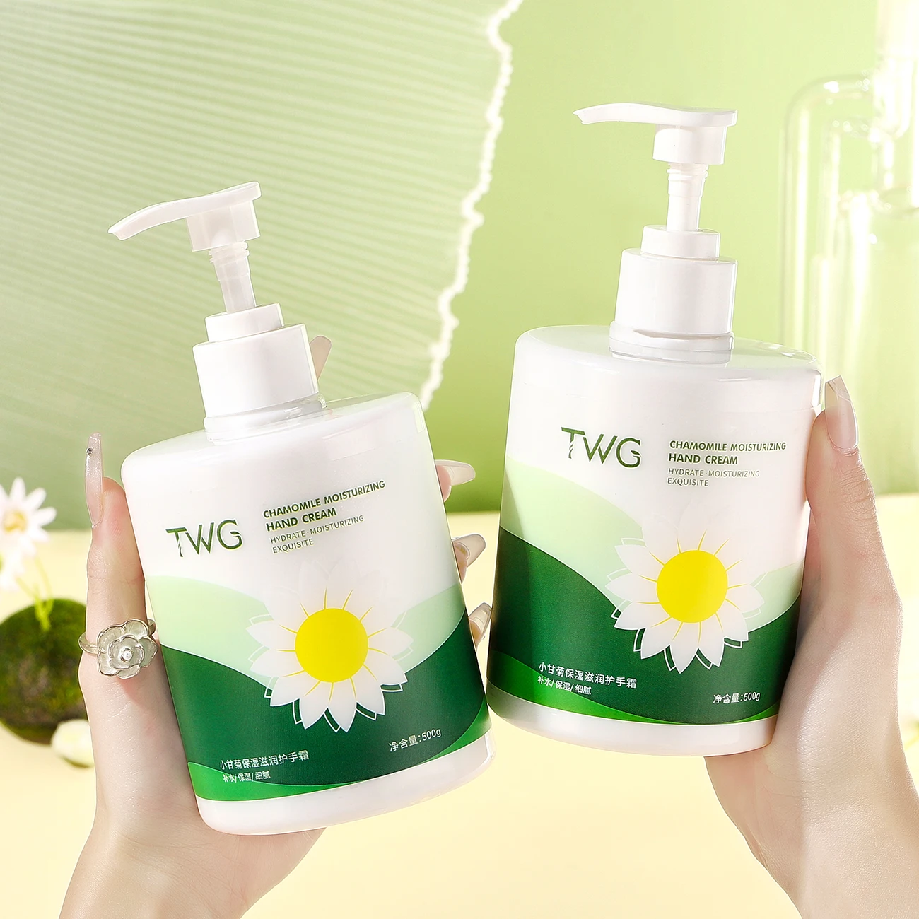 TWG RTS Chamomile Hand Cream Hand Moisturizer Anti Dry Chamomile Floral Fragrance Refreshment Hand Cream
